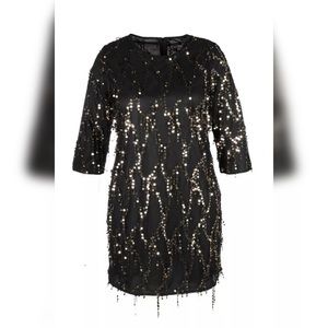 New Mini Sequin Dress
